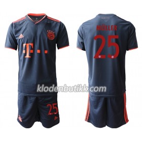 FC Bayern München MULLER 25 Barn Tredjedraktsett 2019-2020 Kortermet (+ Korte bukser)